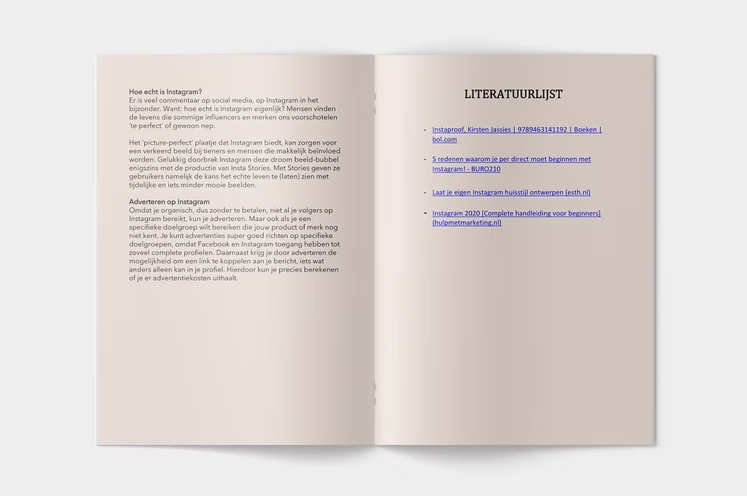 Deskresearch literatuurlijst