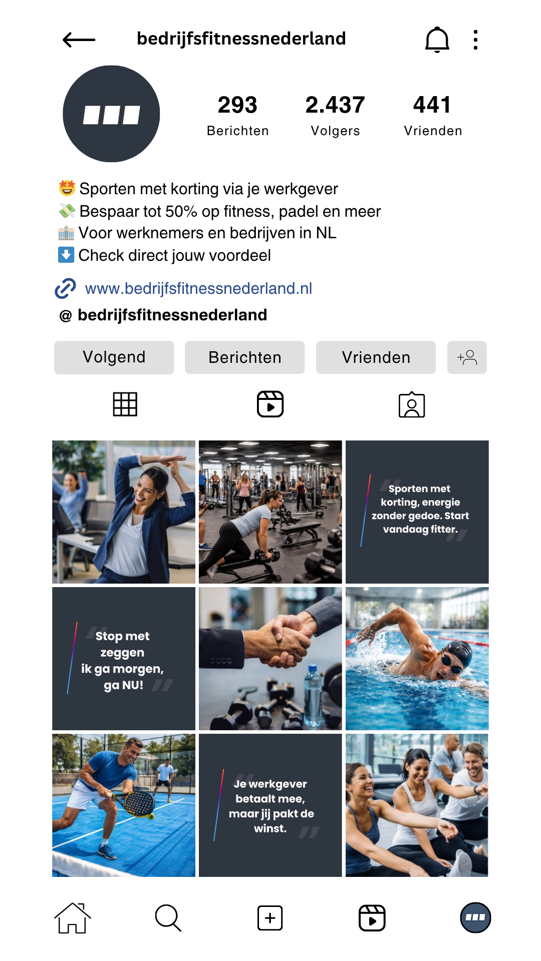 BFNL Instagram vernieuwing